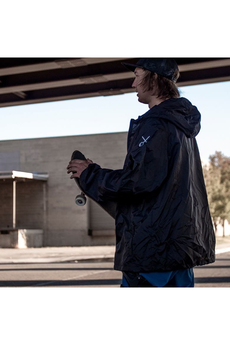 Unisex Whistler Windbreaker, Alternate, color, Black
