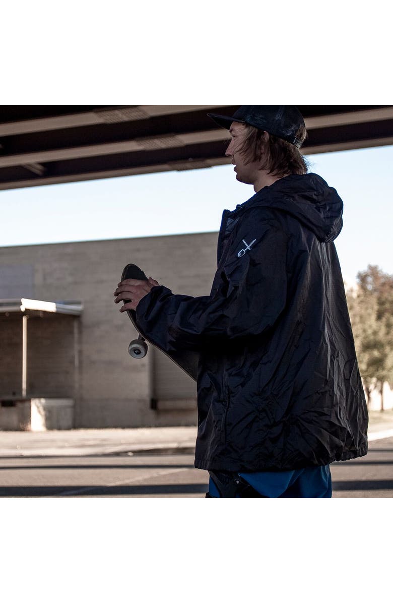 Coalatree Whistler Windbreaker, Alternate, color, Black