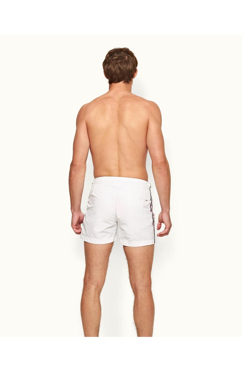 Orlebar Brown Setter Shorter Length Swim Shorts, Alternate, color, White