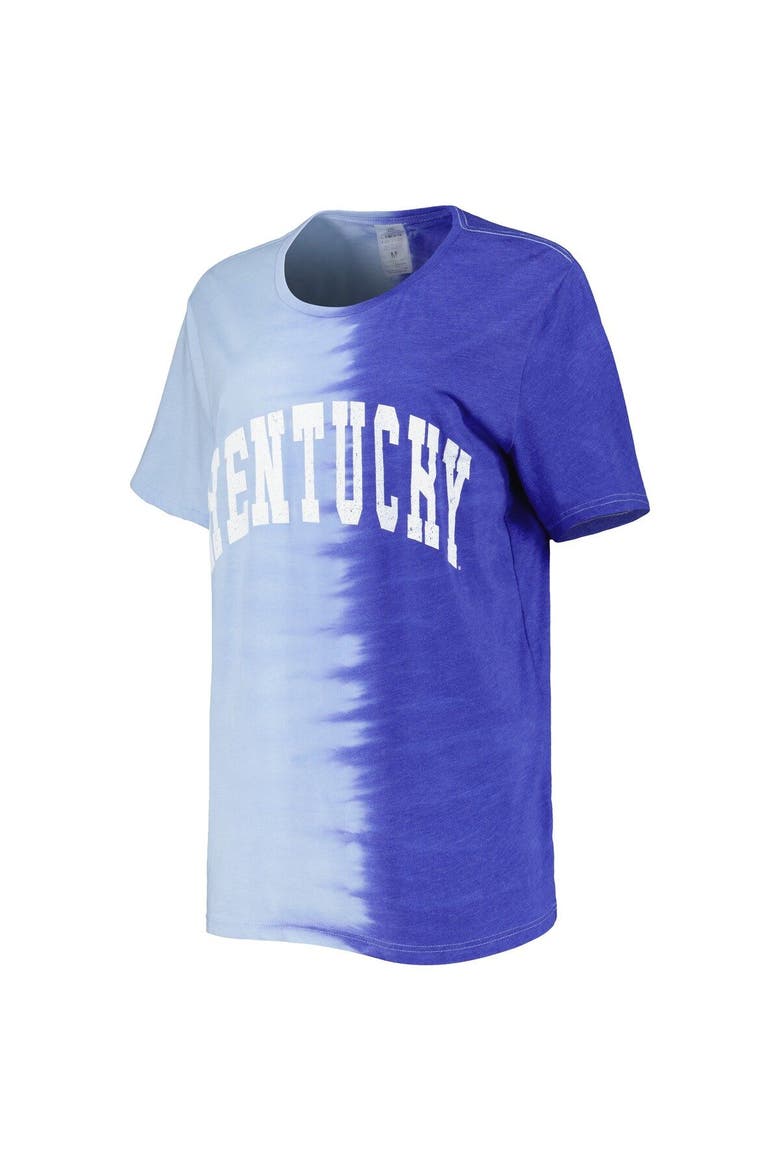 Women's Gameday Couture Royal Kentucky Wildcats Find Your Groove Split-Dye T-Shirt, Alternate, color, Royal