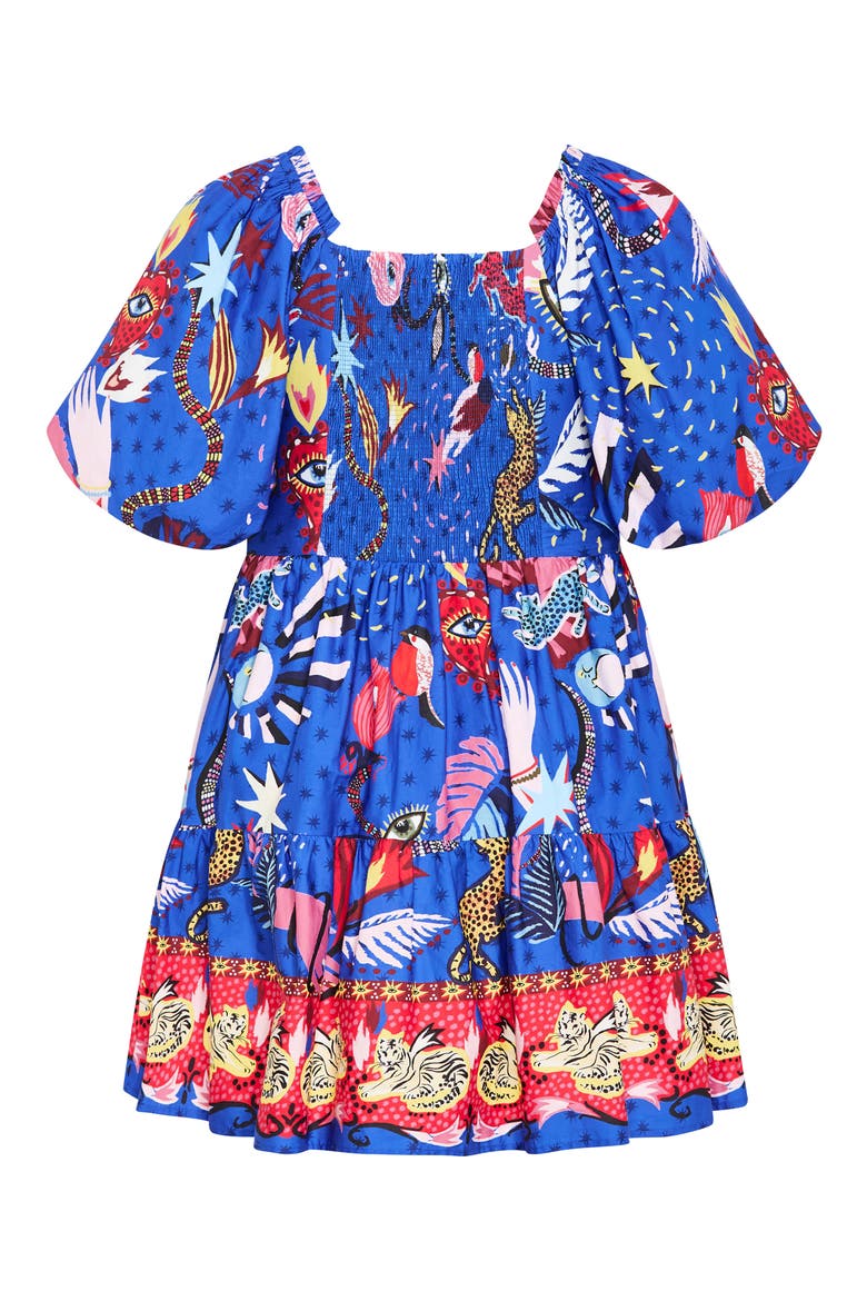 Simono Fit & Flare Minidress, Alternate, color, CALISTA