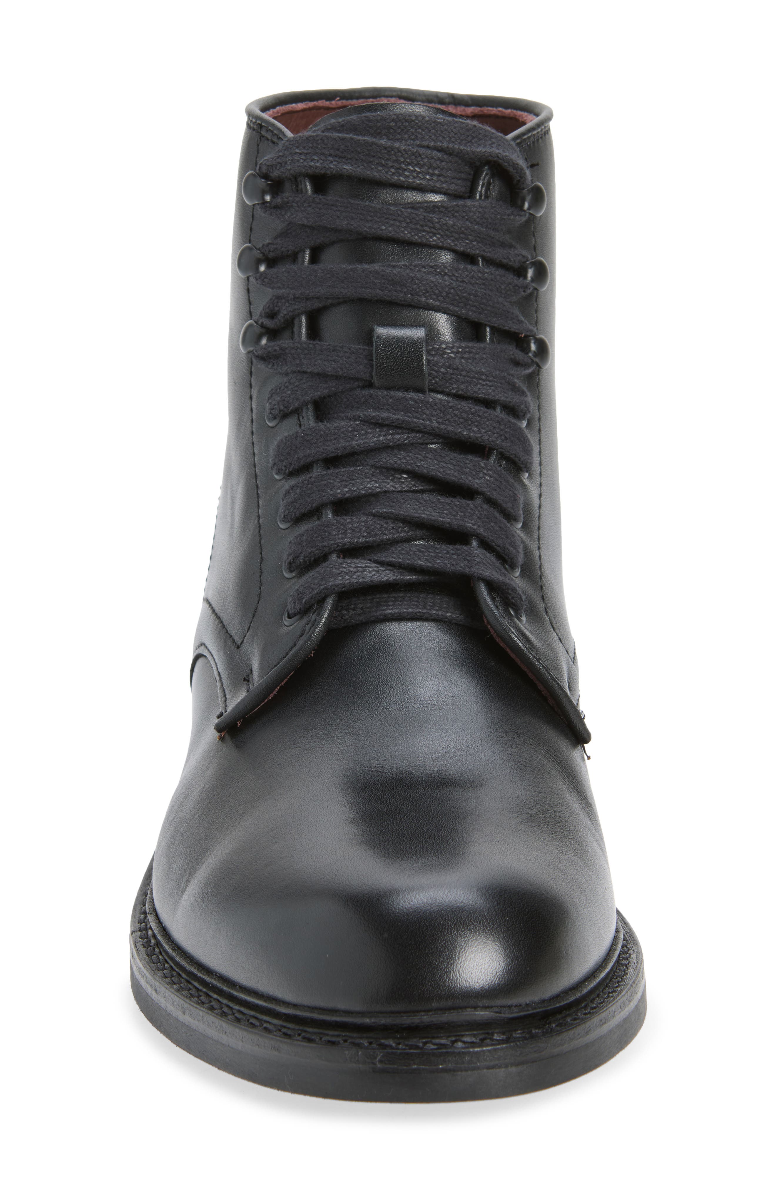 Higgins Mill Plain Toe Boot, Alternate, color, BLACK