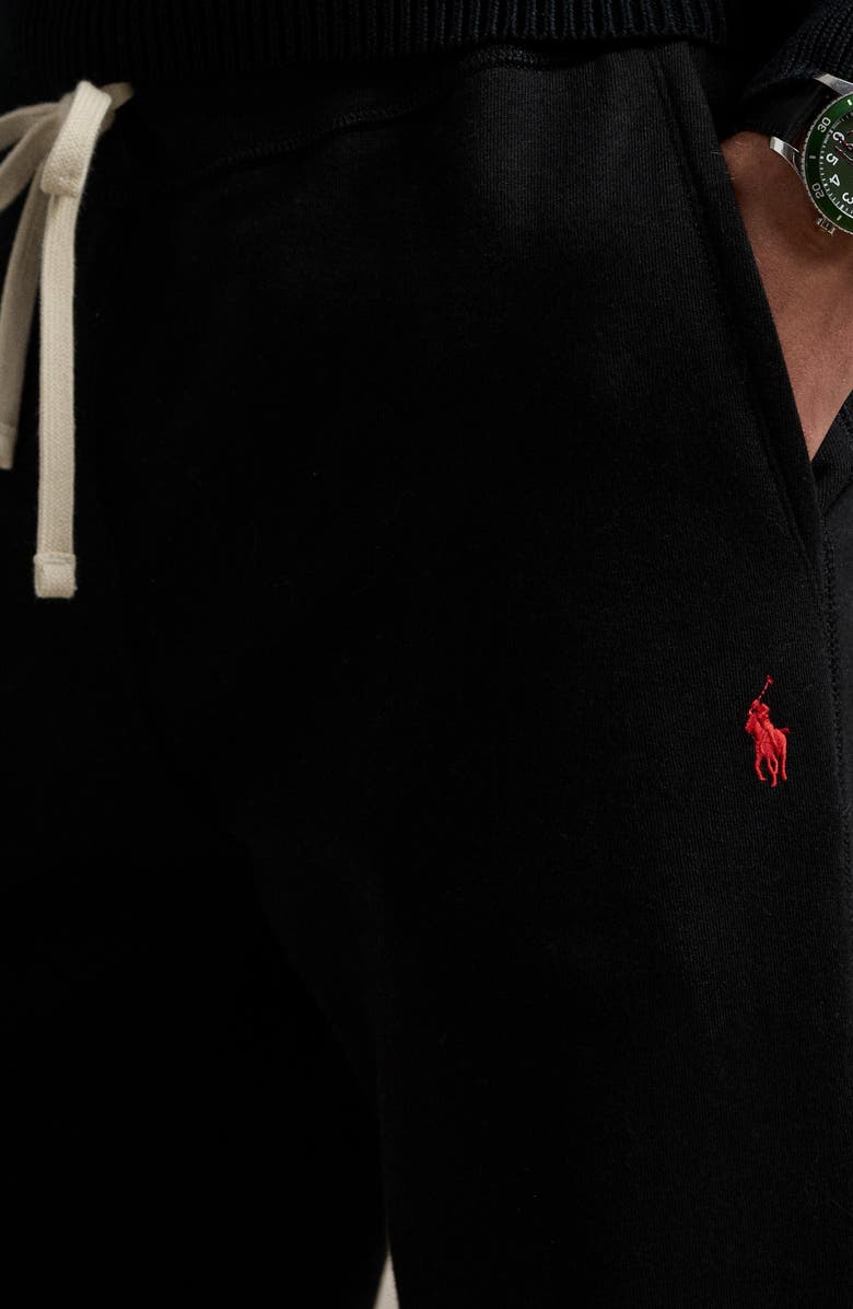 Polo Ralph Lauren Men's Fleece Lounge Pants, Alternate, color, Polo Black