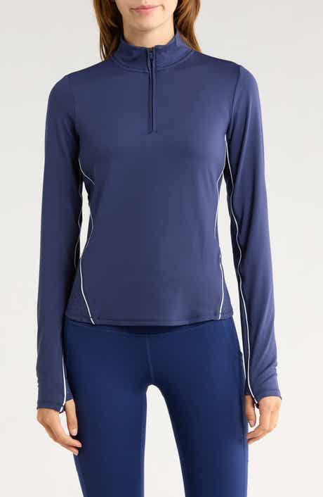 YOGALICIOUS Interlock Serve It Up Tennis Pullover
