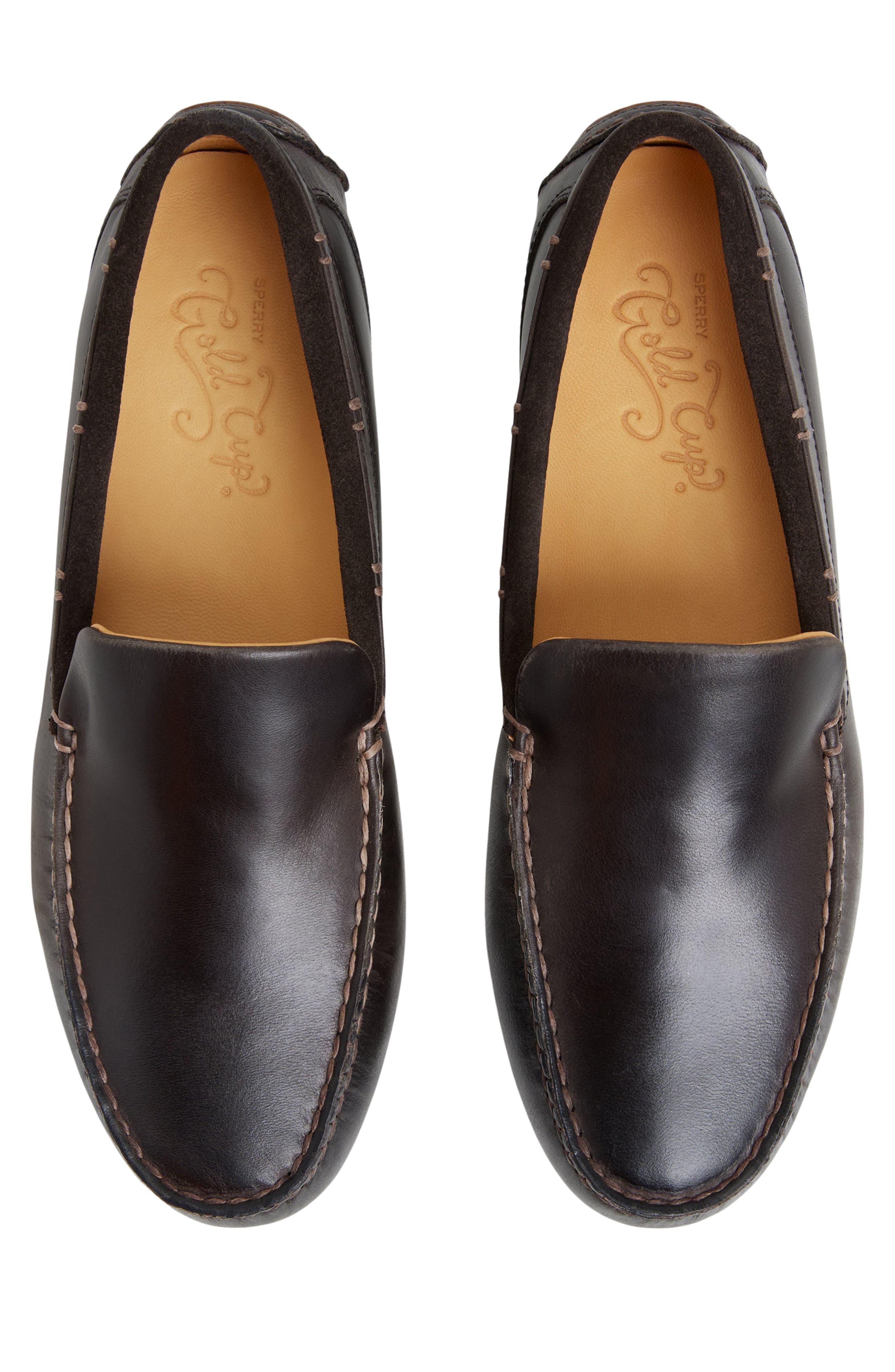Sperry Gold Cup<sup>™</sup> Harpswell Venetian Driving Loafer, Alternate, color, Charcoal