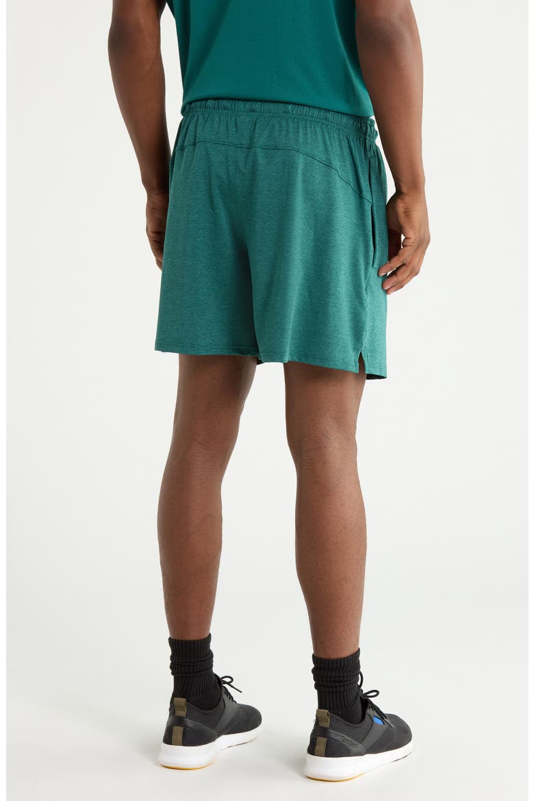 Vanish Knit Heather Shorts, Alternate, color, 338 RACK GREEN