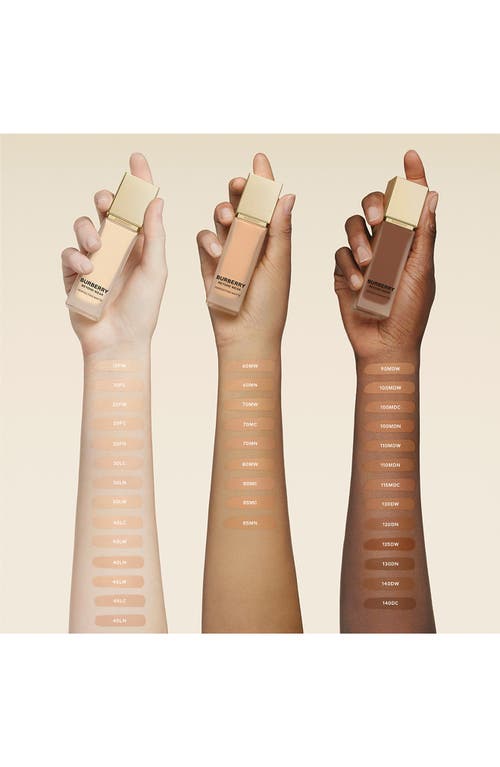 Burberry Beyond Wear Perfecting Matte Foundation In 100 Medium Deep Cool