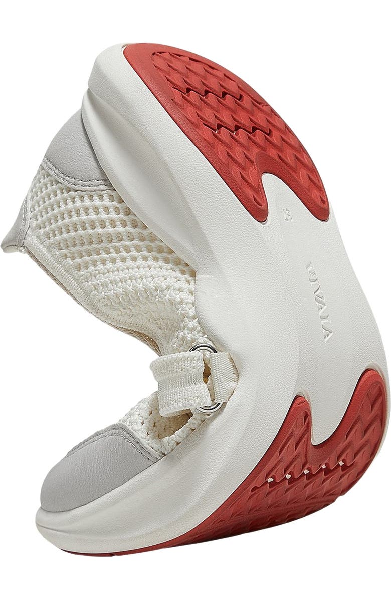 VIVAIA Round-Toe Mesh Mary-Jane Sneaker Flats, Alternate, color, Spot Natural Flower Grey