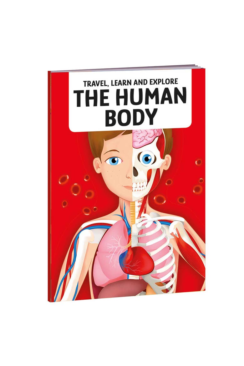 Travel, Learn and Explore The Human Body Puzzle and Book Set, Alternate, color, Multicolored