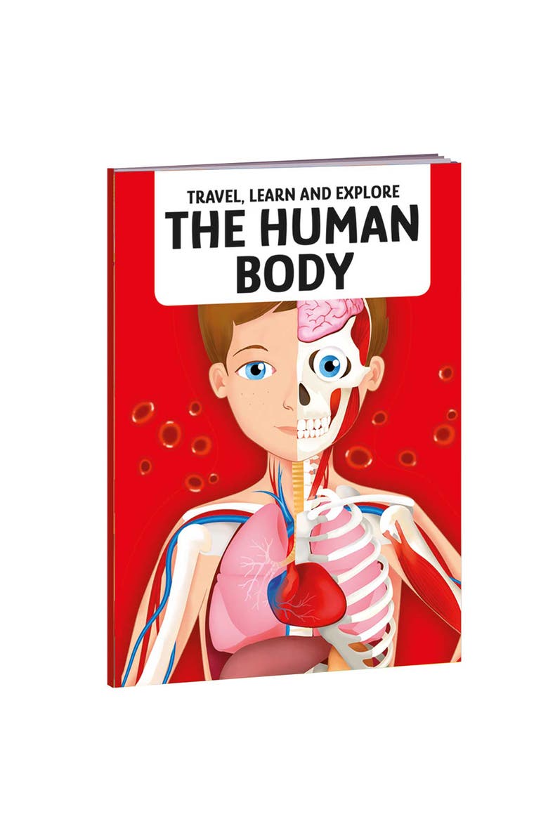 Sassi Travel, Learn and Explore The Human Body Puzzle and Book Set, Alternate, color, Multicolored