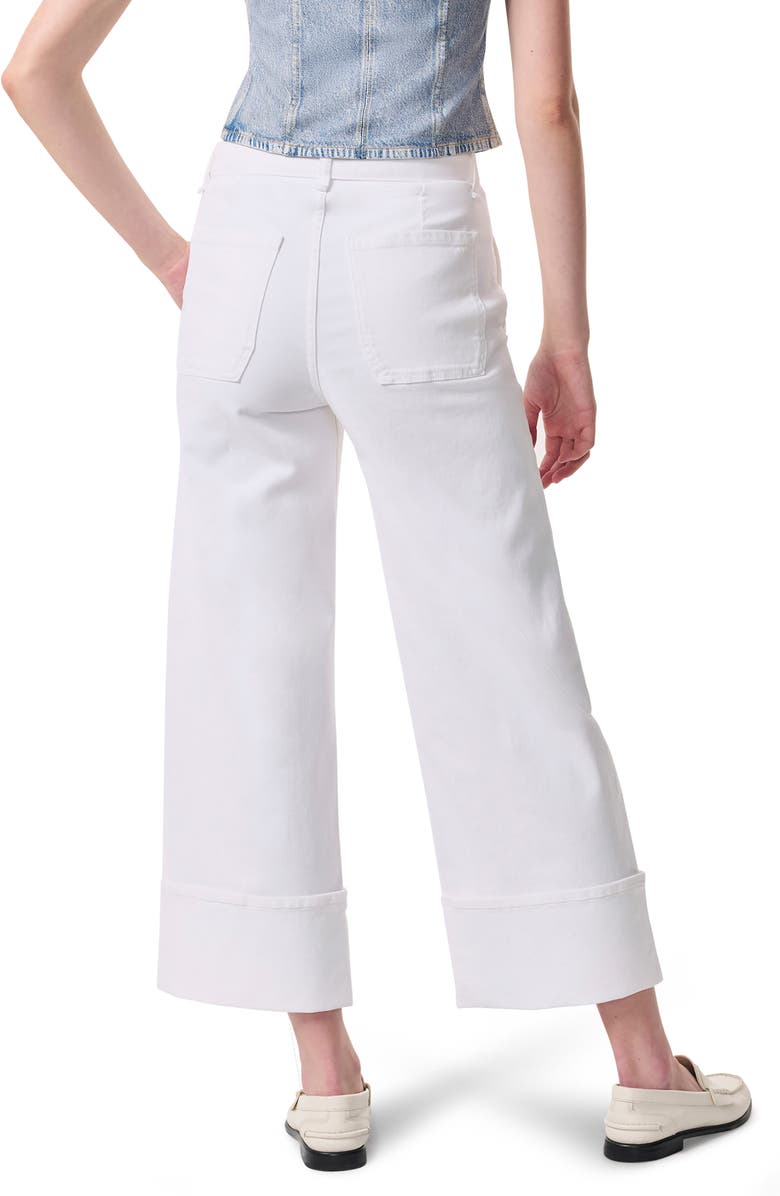 rag & bone Belted High Waist Ankle Wide Leg Jeans, Alternate, color,