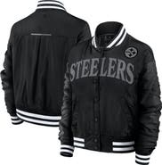 FANATICS Women's Fanatics  Black Pittsburgh Steelers Elements Wave Full-Snap Jacket