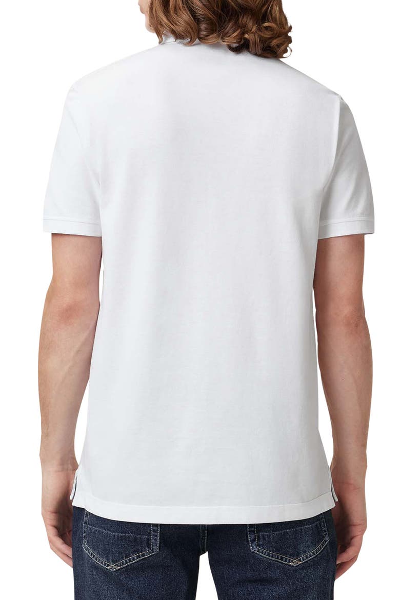 Reform Cotton Piqué Polo, Alternate, color, OPTIC WHITE