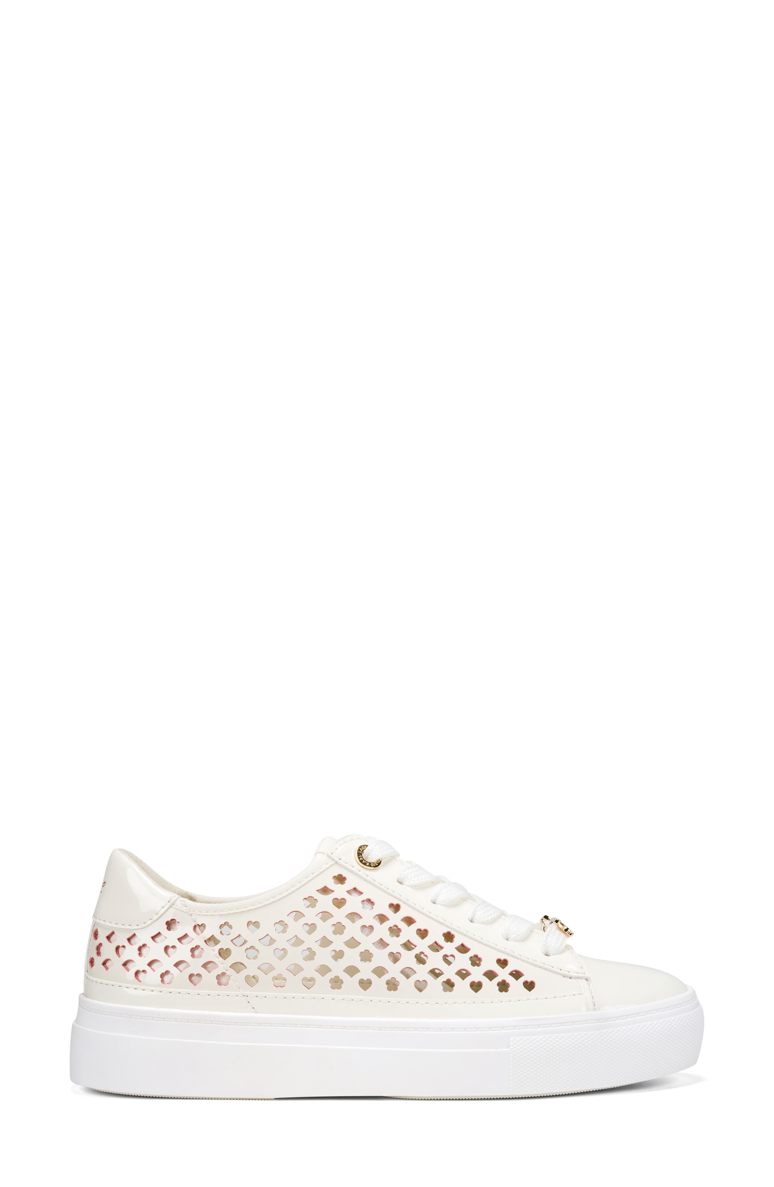 Caswell Platform Sneaker, Alternate, color, CREAM