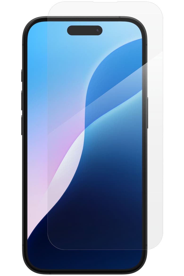 Glass XTR4 Blue Light Screen Protector for Apple iPhone 16 / iPhone 15, Alternate, color, Clear