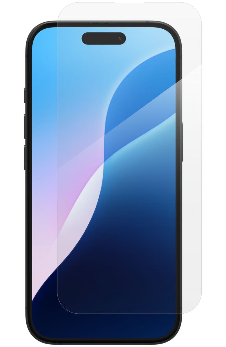 ZAGG Glass XTR4 Blue Light Screen Protector for Apple iPhone 16 / iPhone 15, Alternate, color, Clear