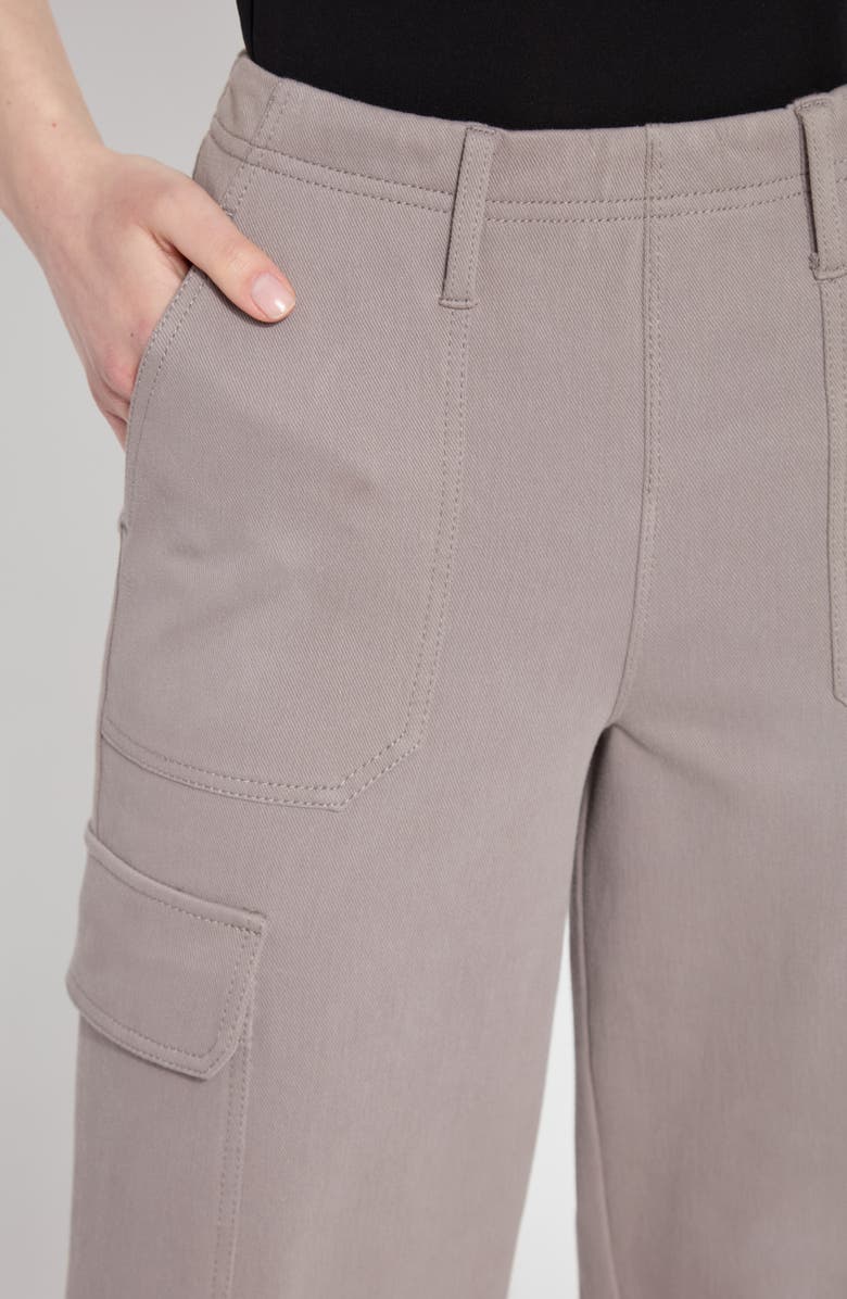 Lysse Scout High Waist Cargo Stretch Jeans, Alternate, color, Ash