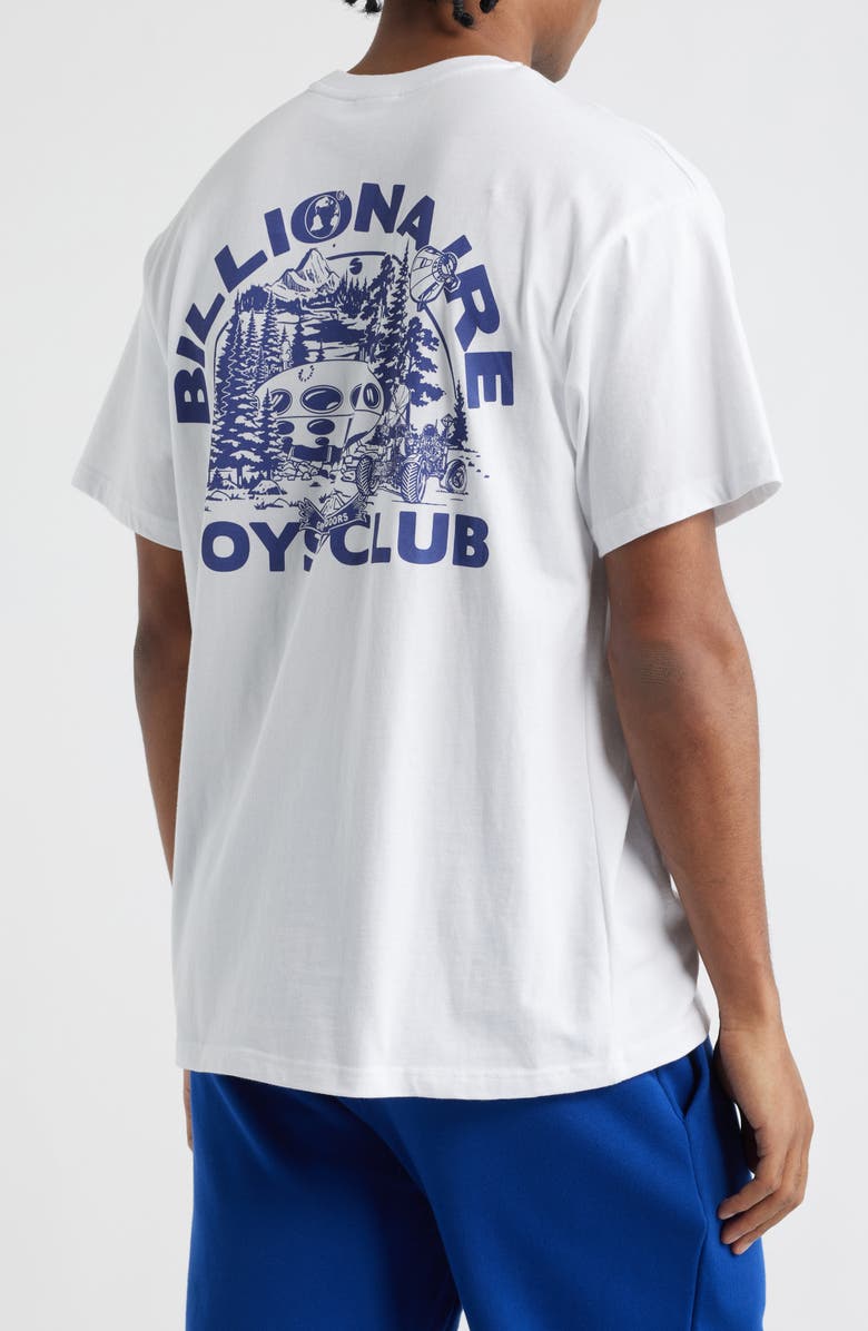 Billionaire Boys Club Camp Graphic T-Shirt, Alternate, color, White