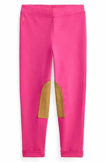 Kids' Stretch Cotton Riding Leggings