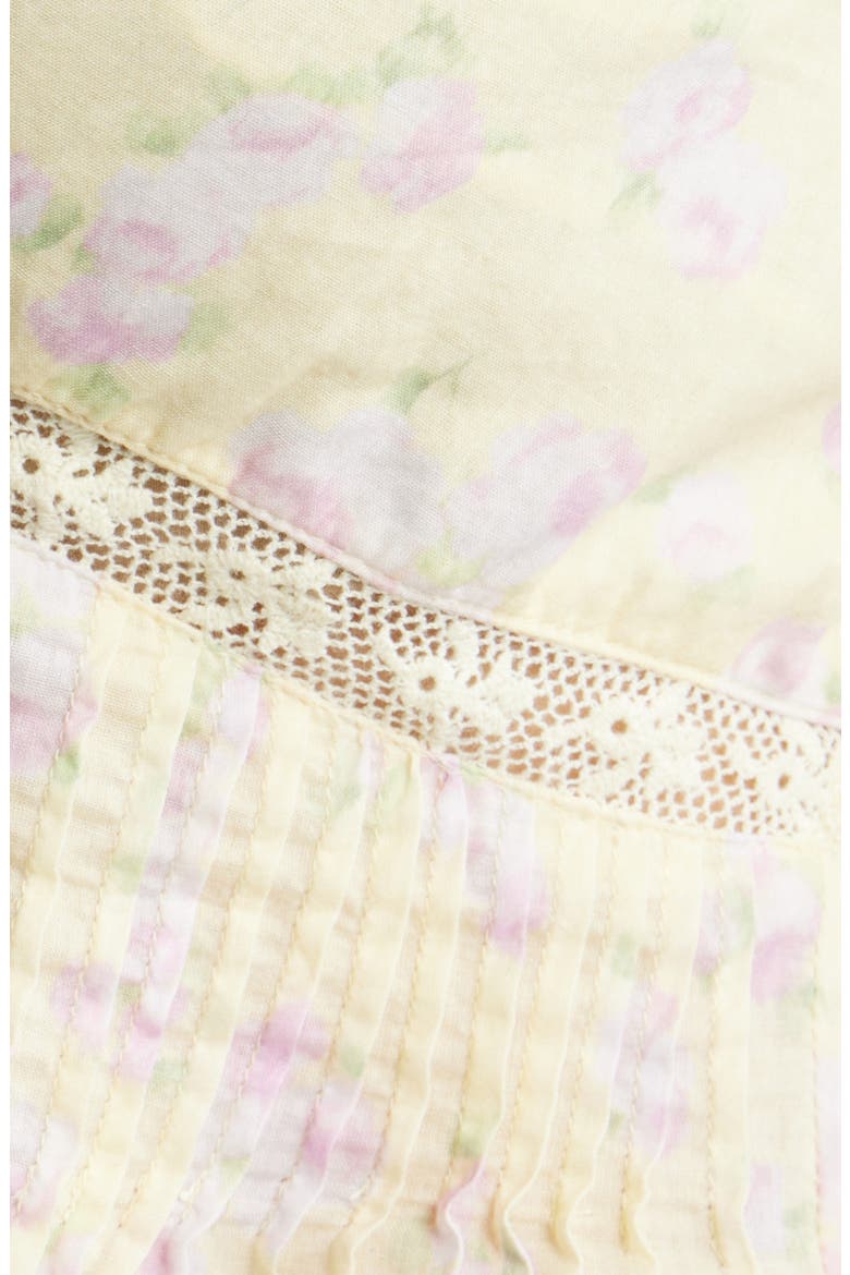 Elsette Lace & Ruffle Camisole, Alternate, color, LEMON SPRITZ