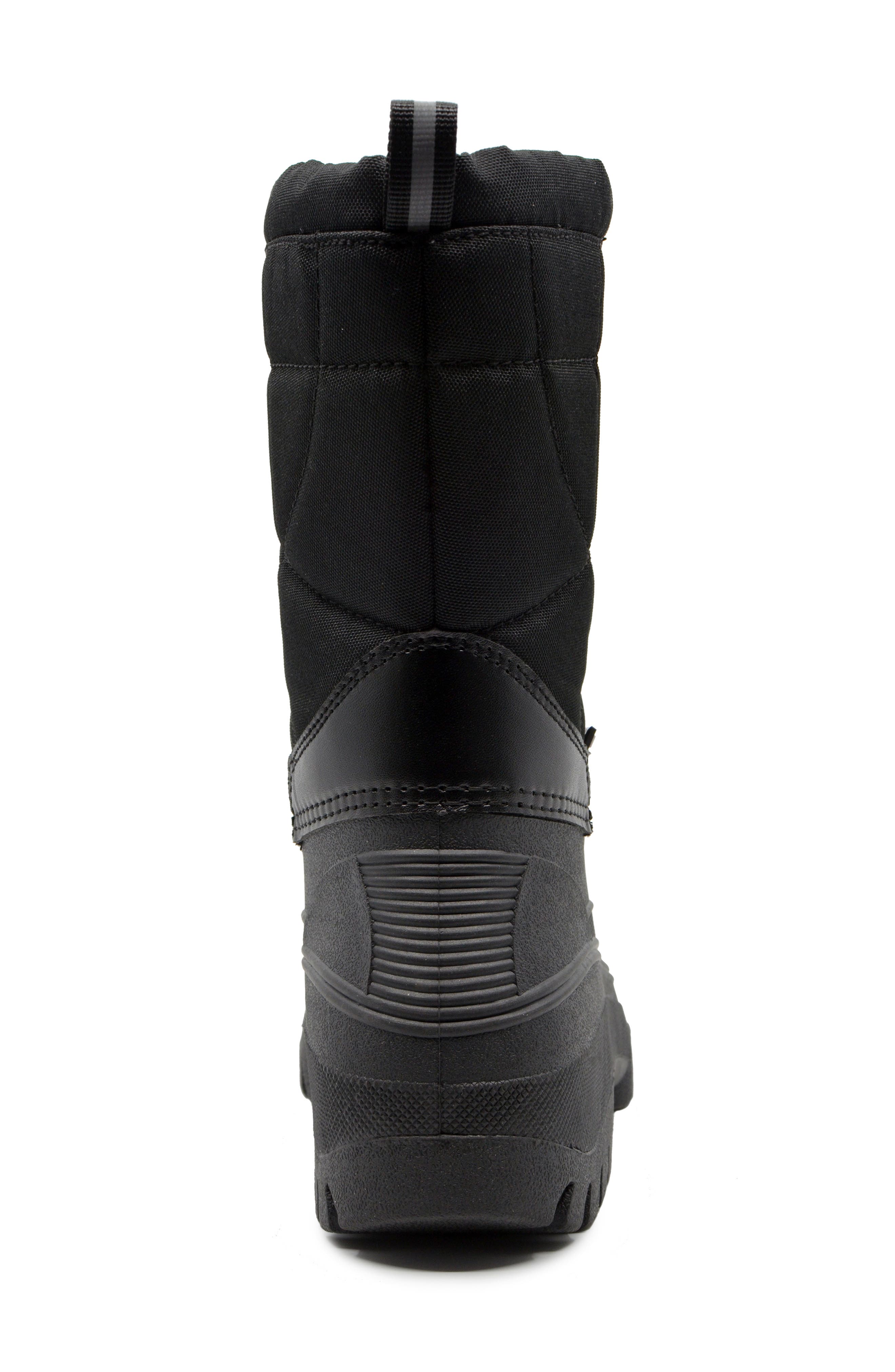 POLAR RANGE Dryden Waterproof Snow Boot, Alternate, color, Black