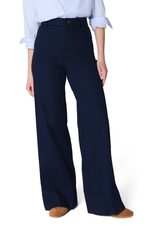 Spanx ® Supersmooth™ Wide Leg Stretch Twill Pants In Blue
