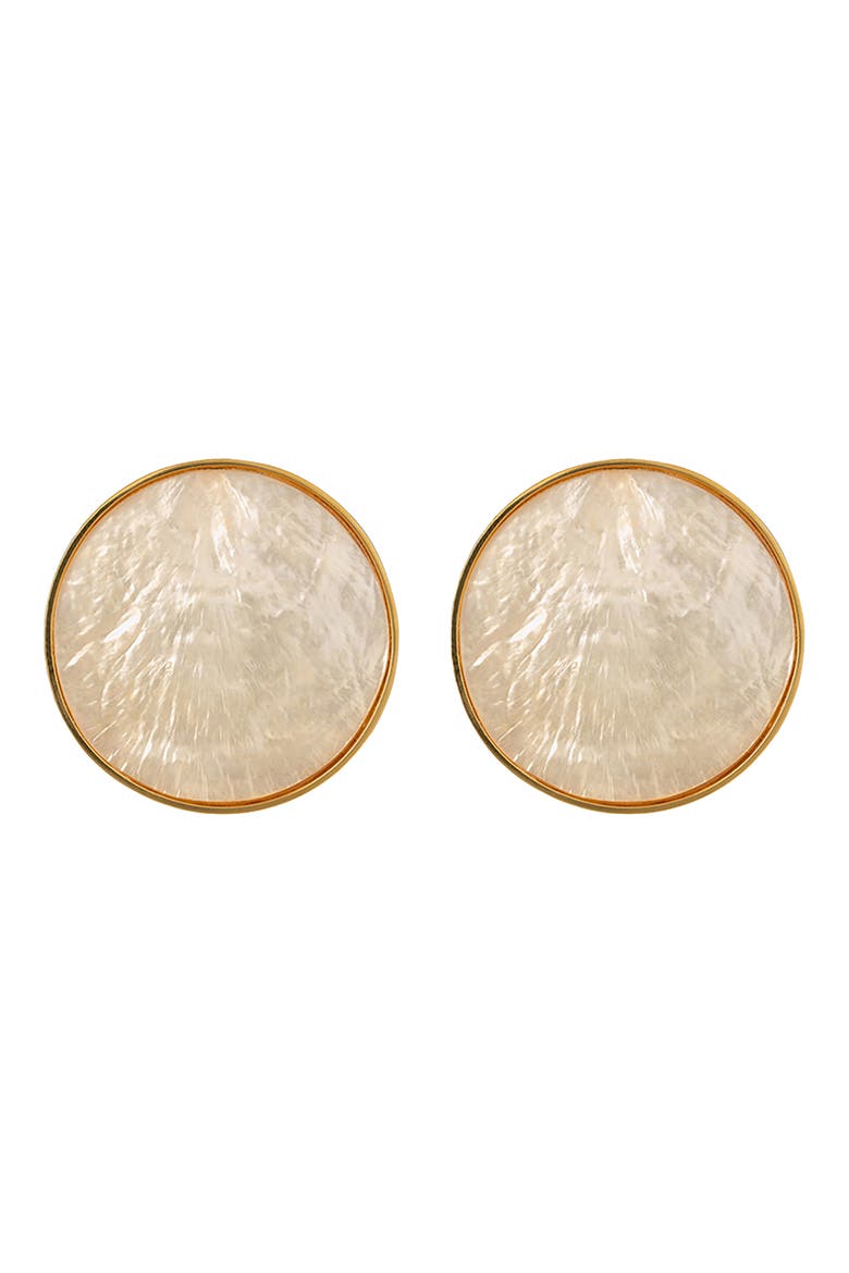 Bezel Set Shell Earrings video