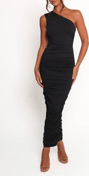 Petal & Pup Reia One-Shoulder Body-Con Dress