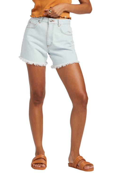 How Bout That High Waist Cutoff Shorts