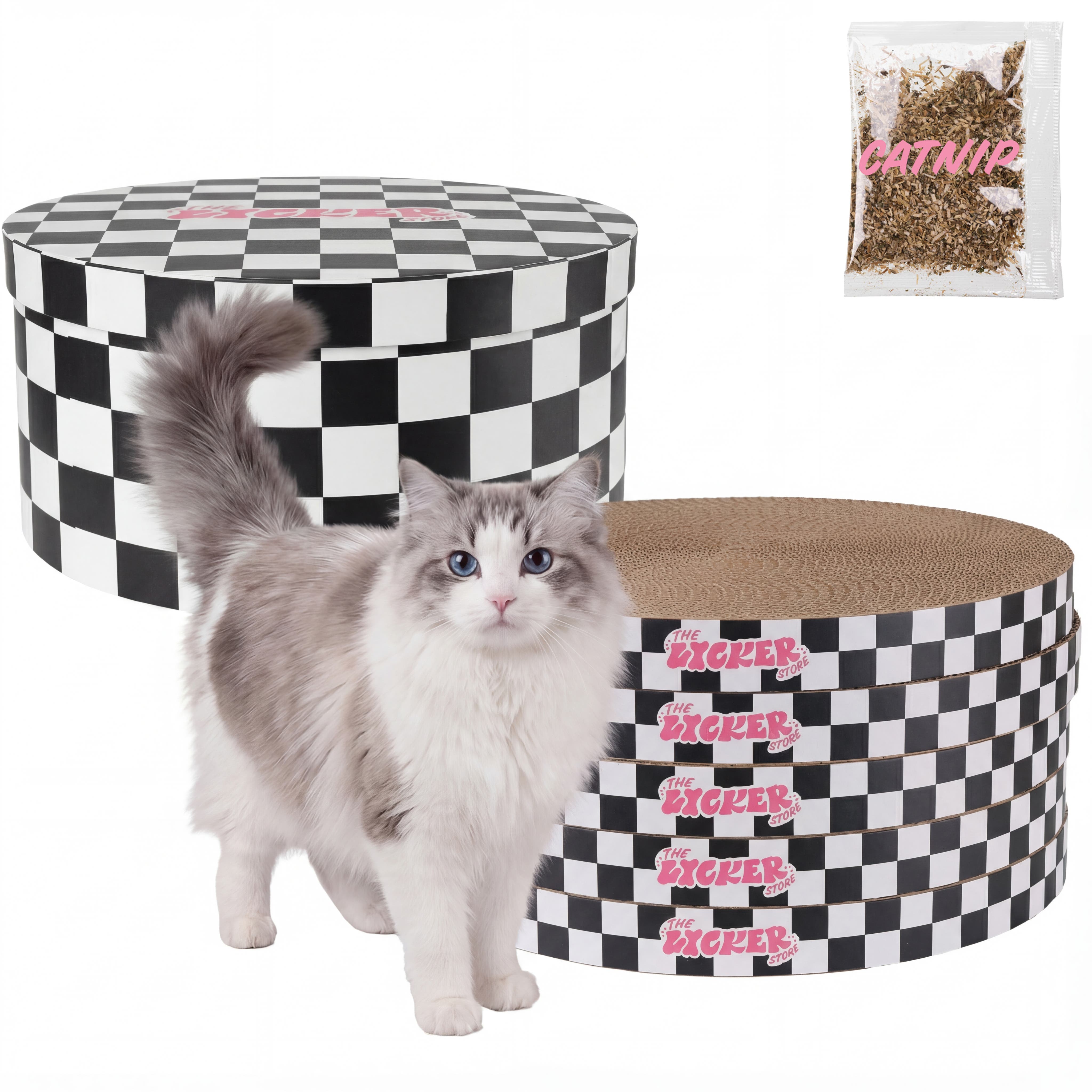 Checker Black/White