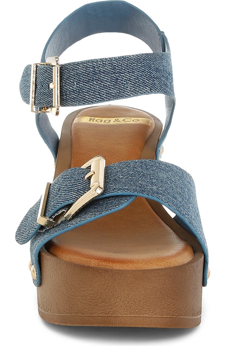 Rag & Co Vipasa Platform Sandal, Alternate, color,