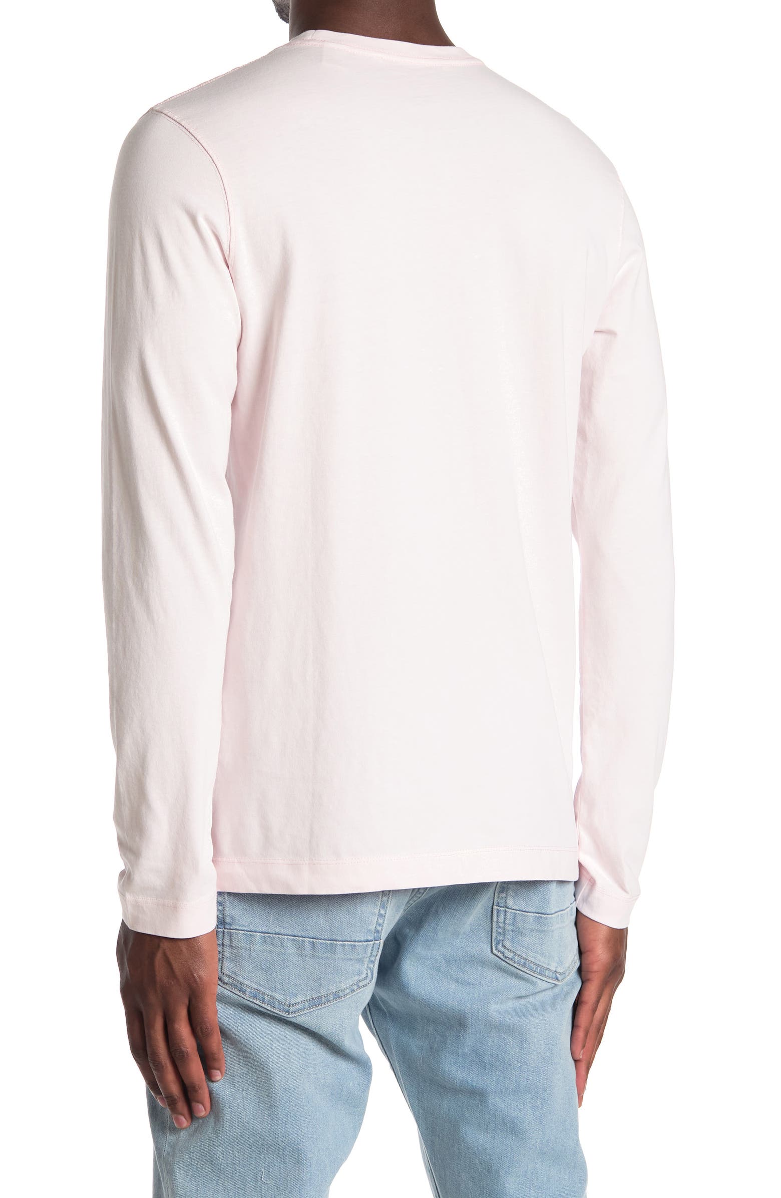 Scotch & Soda Organic Cotton Long Sleeve Peace Tee | Nordstromrack