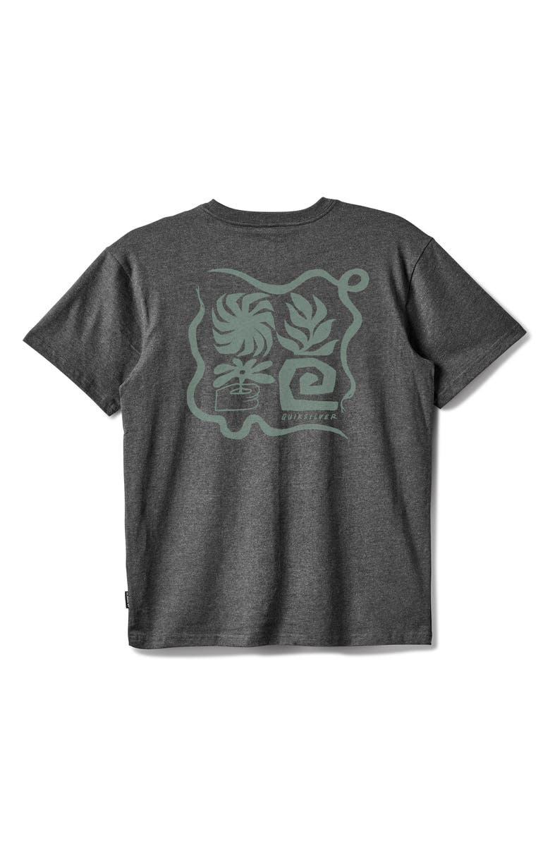 Quiksilver Peaceful Livin' Cotton Blend Graphic T-Shirt, Alternate, color, 