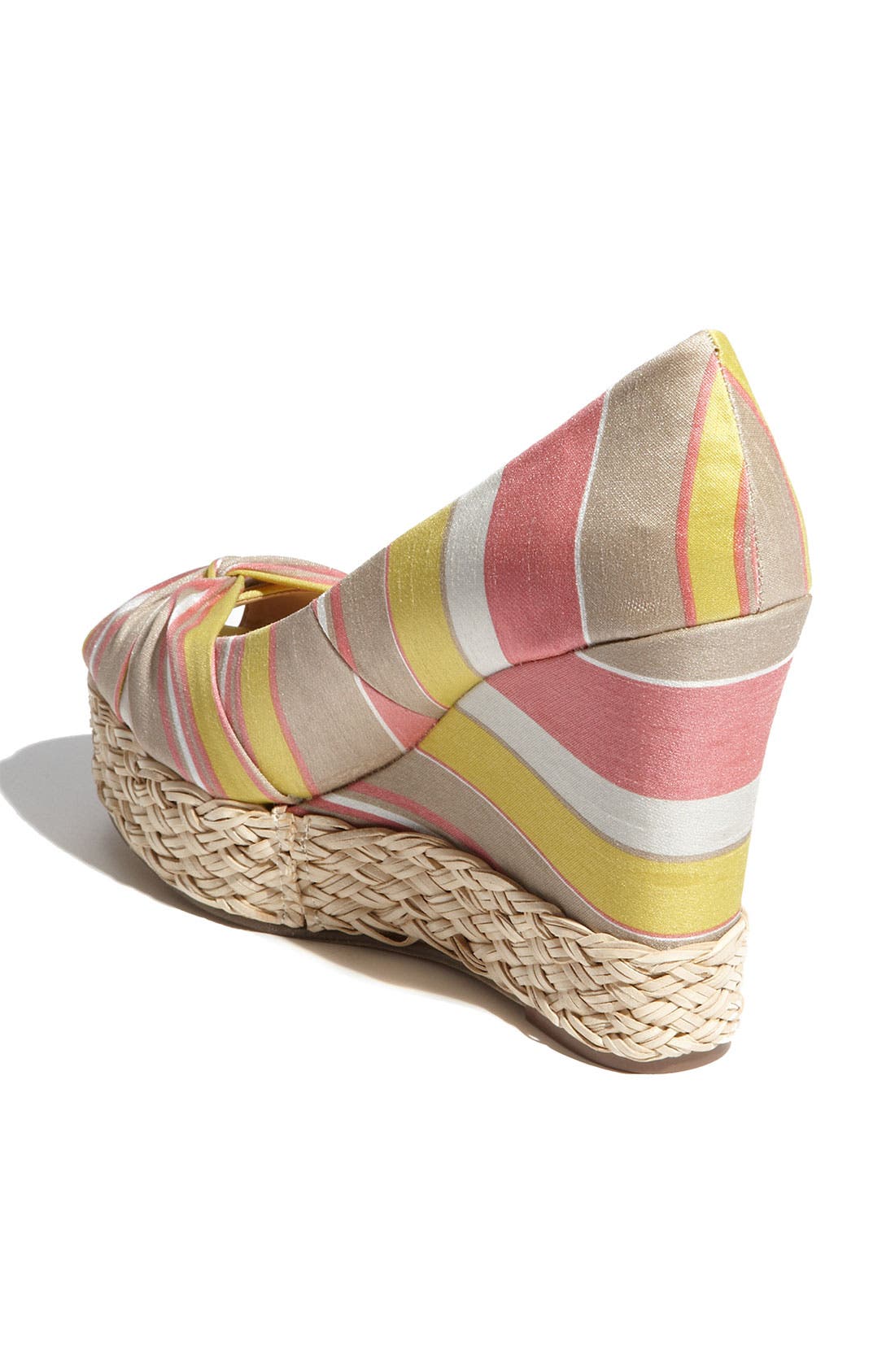 'Goldie' Wedge, Alternate, color, CAMEL STRIPE