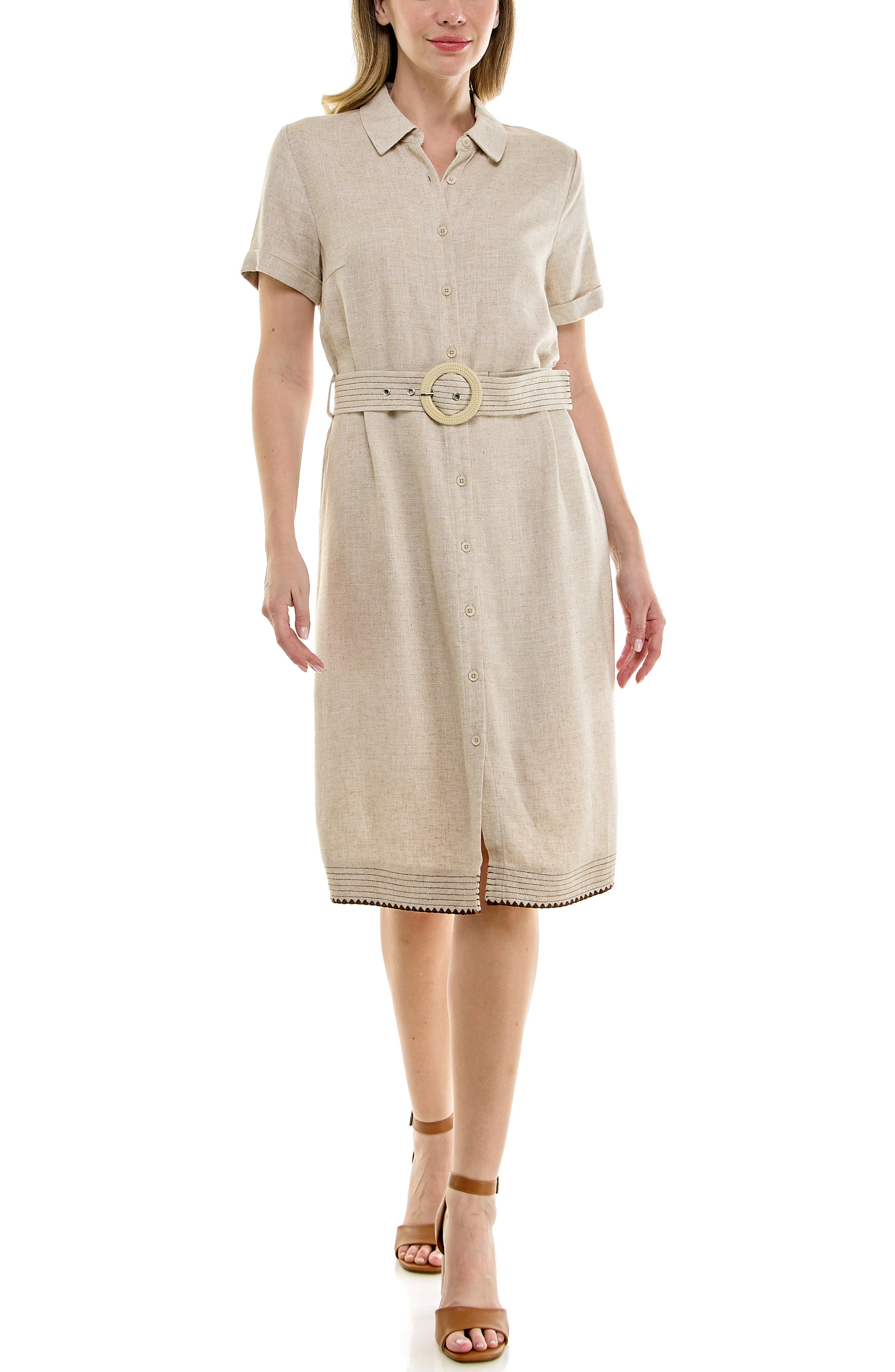 nanette lepore pintuck shirt dress Nanette Lepore Pintuck Floral Button-Front Long Sleeve Shirt Dress Size 12