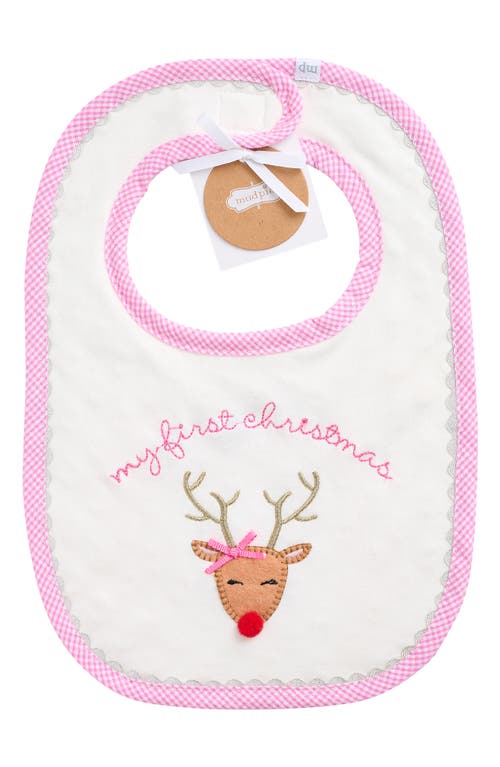 Mud Pie My First Christmas Bib In Neutral