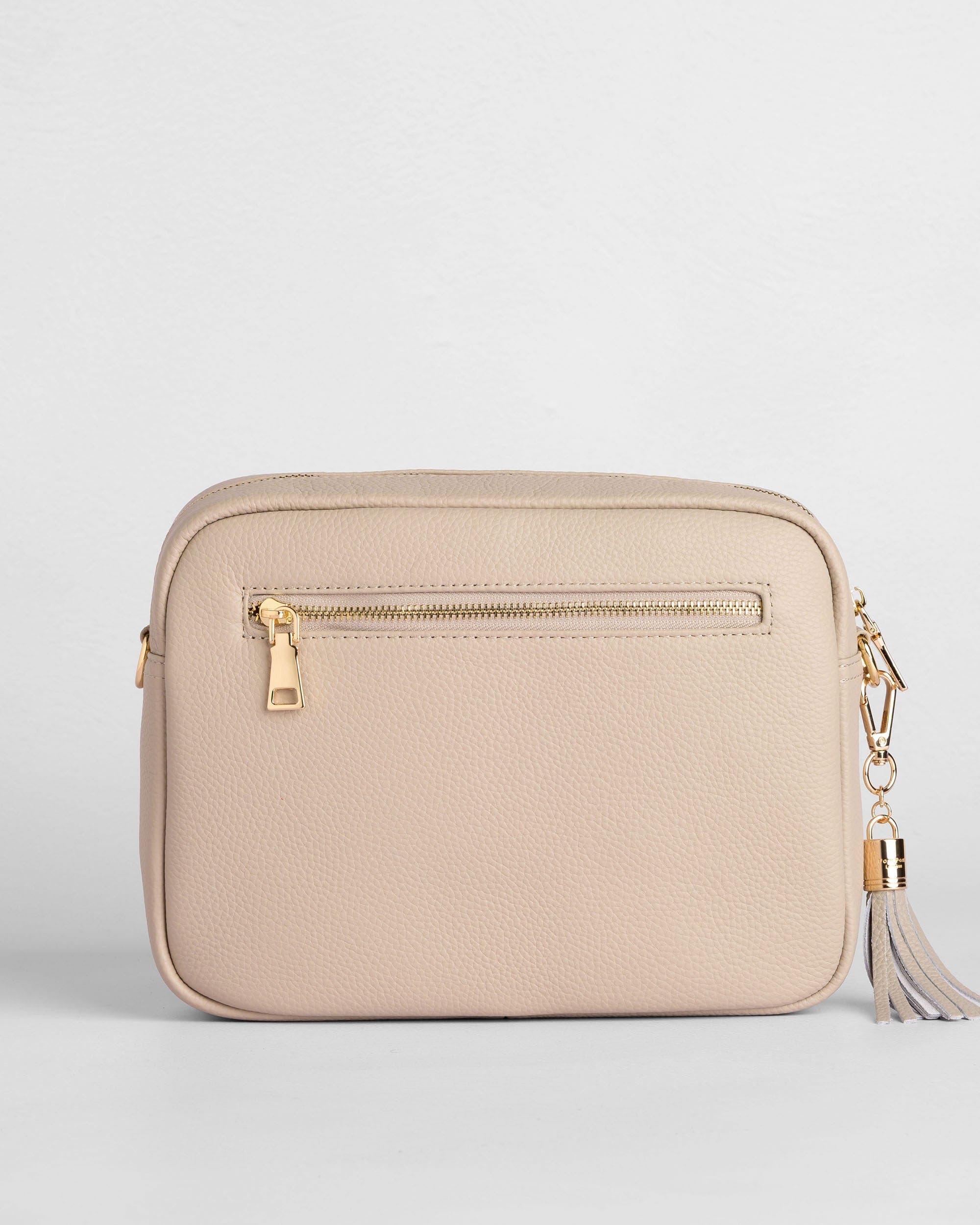 Pom Pom London City Plus Crossbody Bag, Alternate, color, Stone