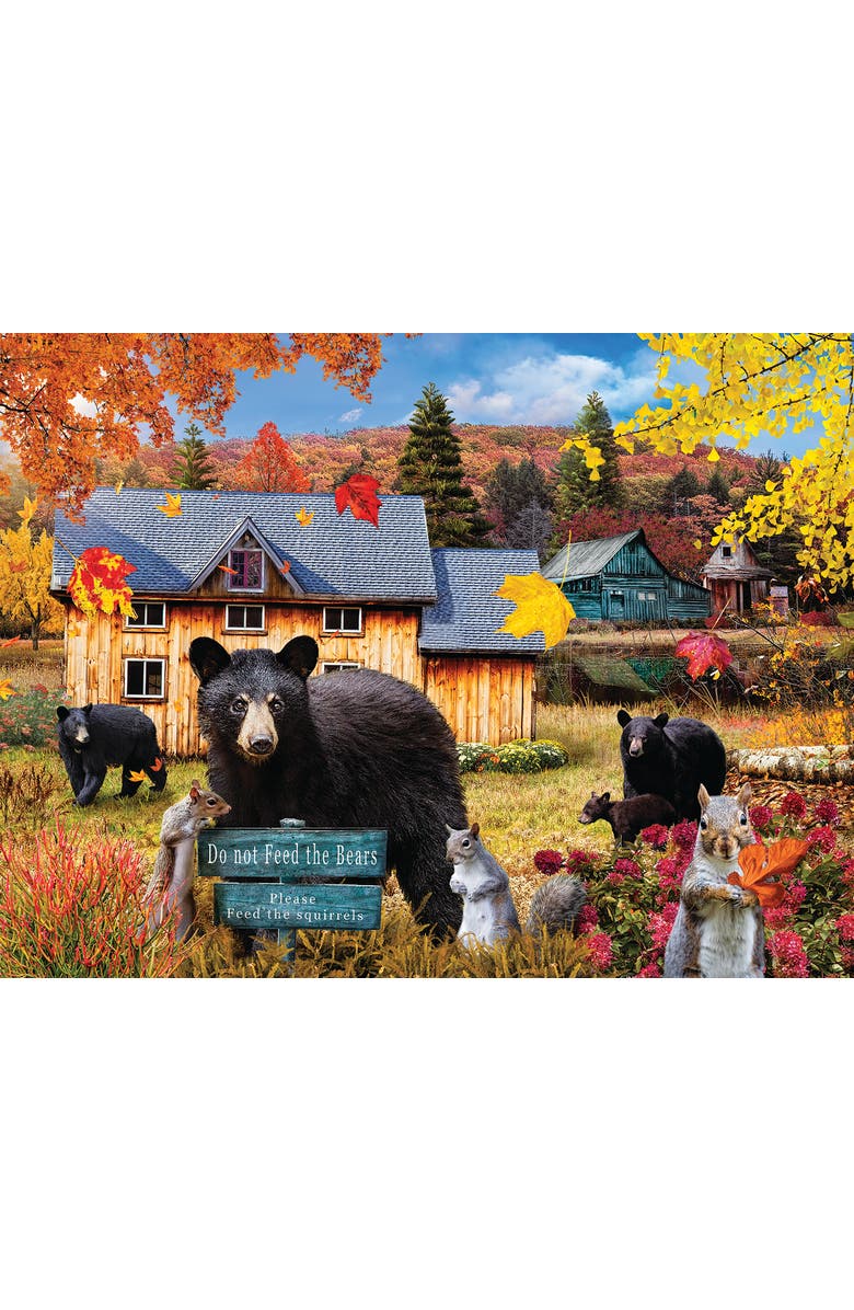Sunsout Dont Feed the Bears 500 piece Jigsaw Puzzle for Adults Large Pieces, Alternate, color, Multicolor