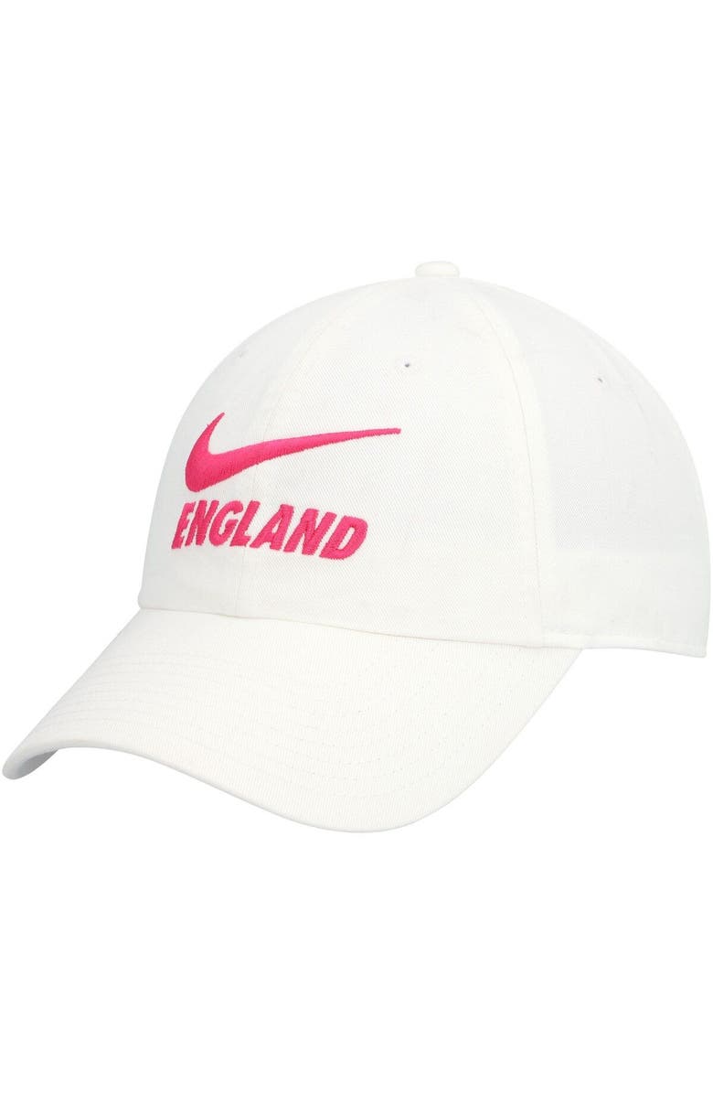 Nike Women's Nike White England National Team Campus Adjustable Hat, Main, color,
