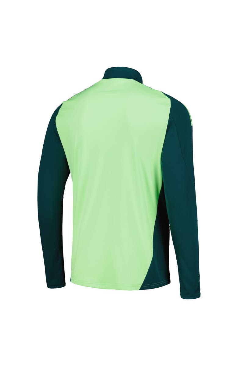 adidas Men's adidas Green Mexico National Team 2024 Training Quarter-Zip Top, Alternate, color, 