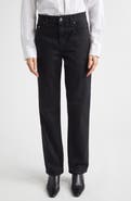 TOTEME Low Rise Organic Cotton Straight Leg Jeans