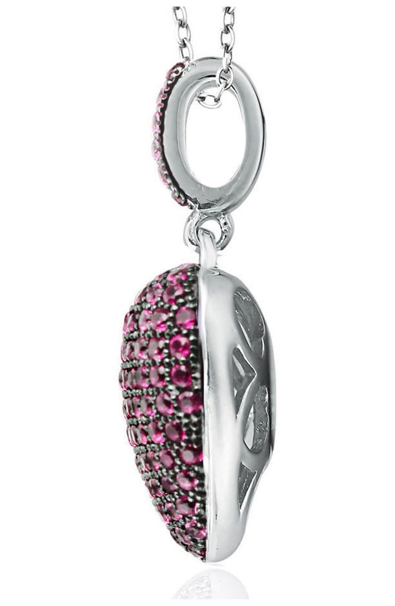 SUZY LEVIAN CZ Heart Pendant Necklace, Alternate, color, 