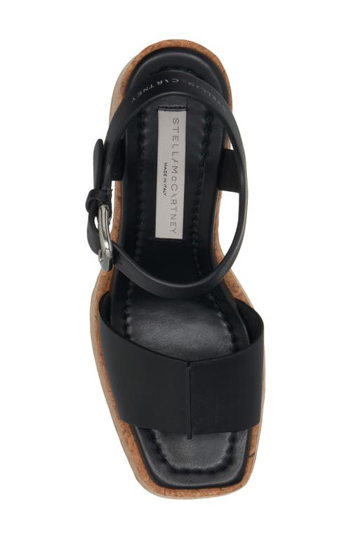 Stella Mccartney Skyla Platform Sandal In 1000 Black