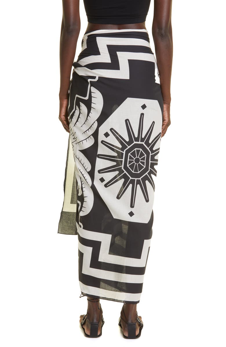 Johanna Ortiz Sacred Sun Cotton Voile Pareo Cover-Up, Alternate, color, 