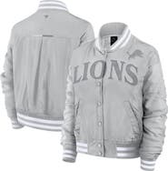 FANATICS Women's Fanatics Gray Detroit Lions Elements Wave Full-Snap Jacket