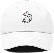 Dalix Heartly Ghost Embroidered Cap