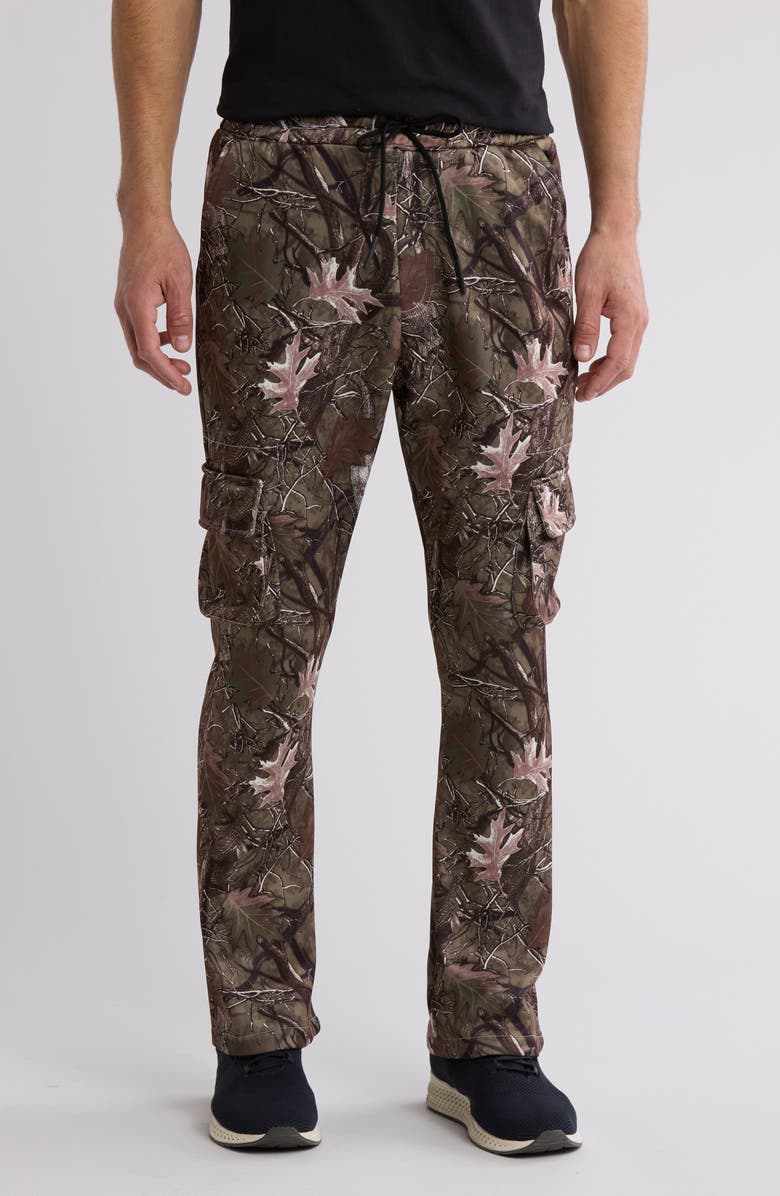 AMERICAN STITCH Camo Bonded Fleece Sweatpants, Main, color,