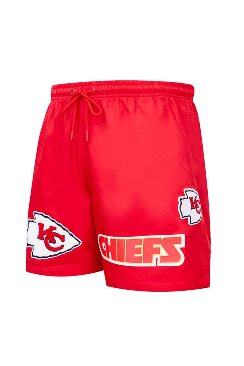 Men's Pro Standard Red Kansas City Chiefs Woven Shorts, Alternate, color, Red