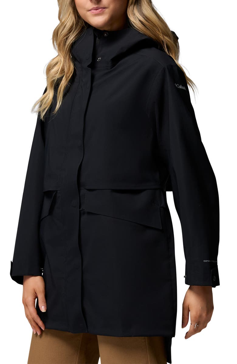 Columbia AmazeRain<sup>™</sup> 3L Shell Jacket, Alternate, color, Black