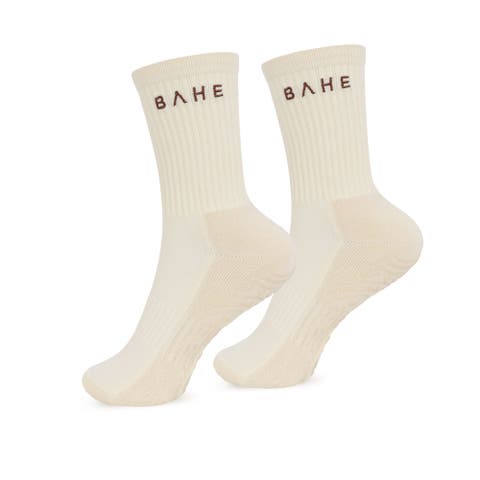 Studio Grippy Crew Socks